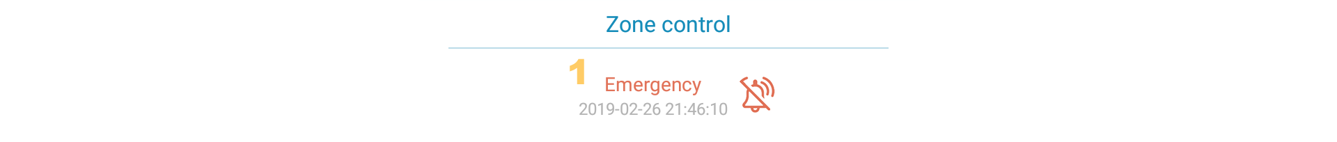 zone control